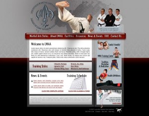 Site Design for Louisville Martial Arts Academy