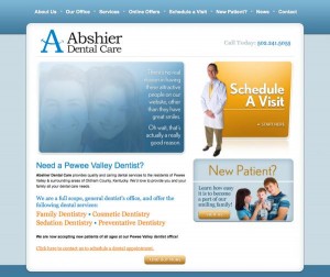 Abshier Website Design