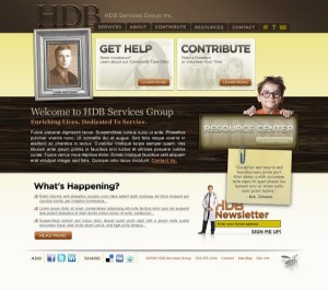 HDB Website Design