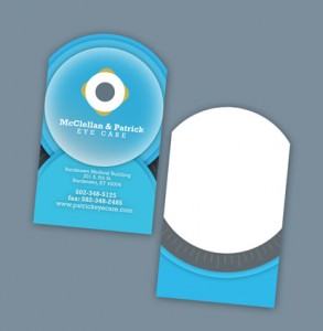  Logo Design 2011 on Business Card Designs We Wish Mcclellan Patrick Eye Care The Best Of