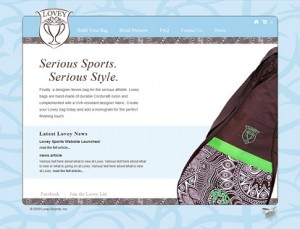 Web Design Lovey Sports
