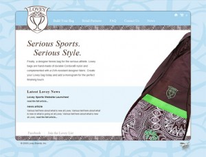 Web Design Lovey Sports
