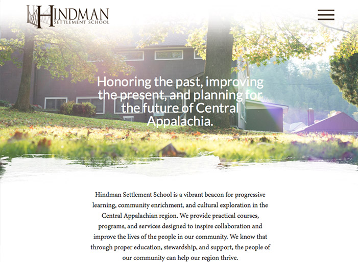Louisville web design portfolio : Hindman